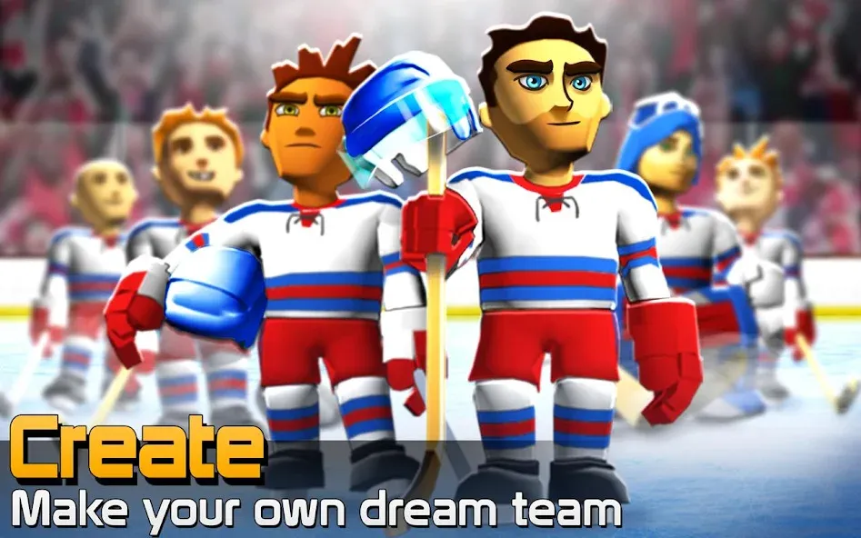 BIG WIN Hockey (БИГ ВИН Хоккей)  [МОД Много монет] Screenshot 1