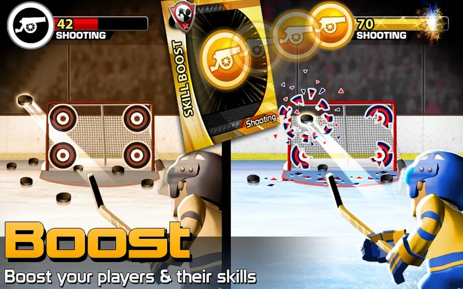 BIG WIN Hockey (БИГ ВИН Хоккей)  [МОД Много монет] Screenshot 2