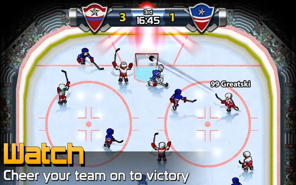 BIG WIN Hockey (БИГ ВИН Хоккей)  [МОД Много монет] Screenshot 3