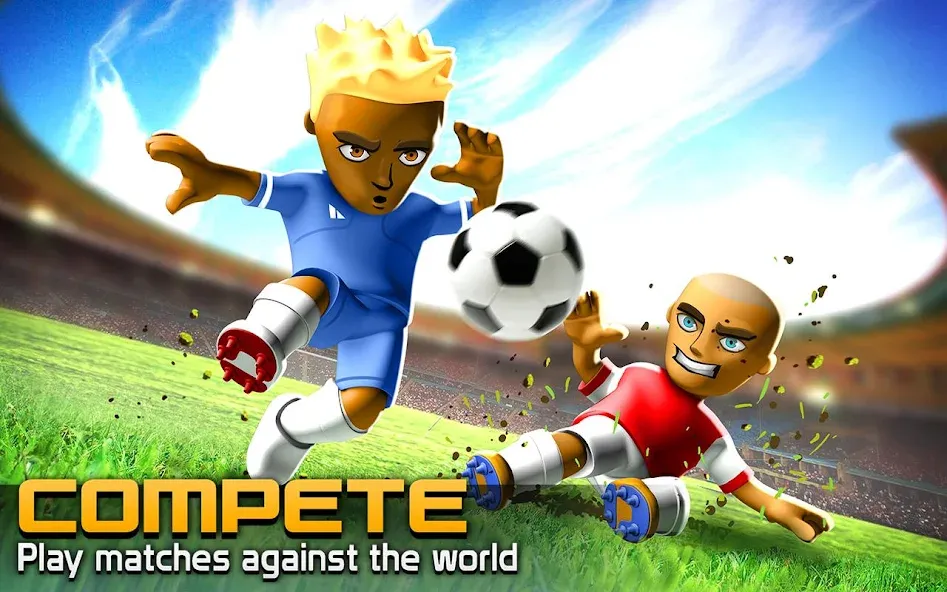 BIG WIN Soccer: World Football (БИГ ВИН Соккер)  [МОД Меню] Screenshot 1