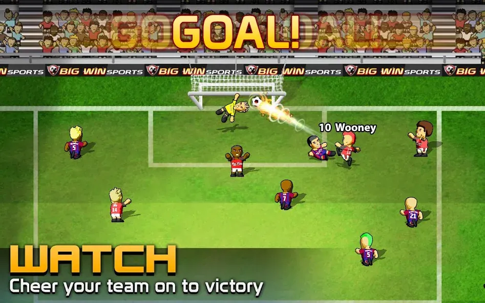 BIG WIN Soccer: World Football (БИГ ВИН Соккер)  [МОД Меню] Screenshot 3