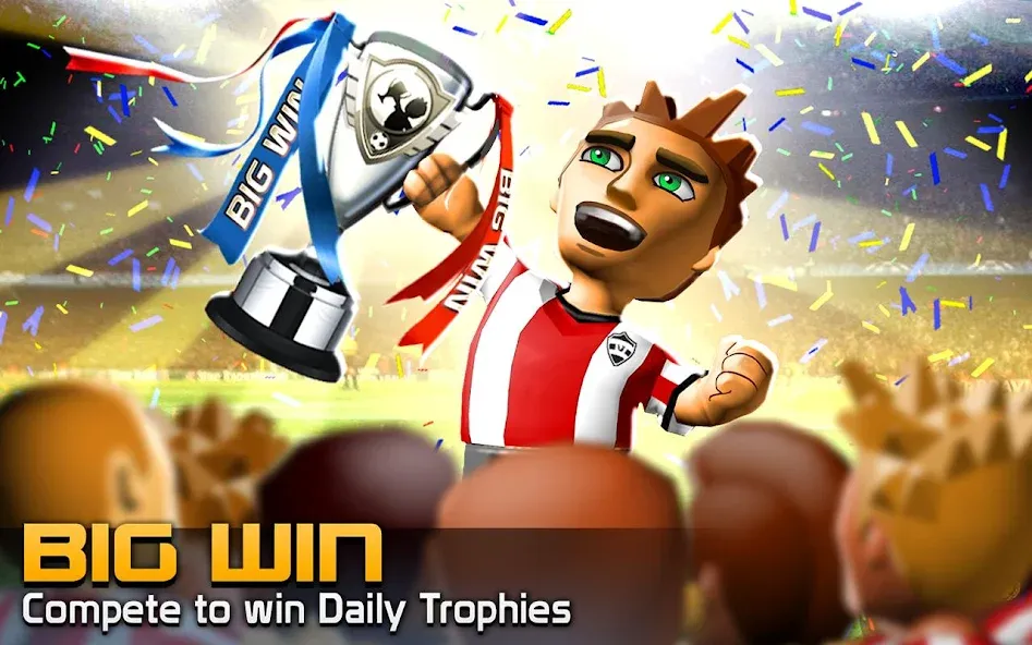 BIG WIN Soccer: World Football (БИГ ВИН Соккер)  [МОД Меню] Screenshot 4