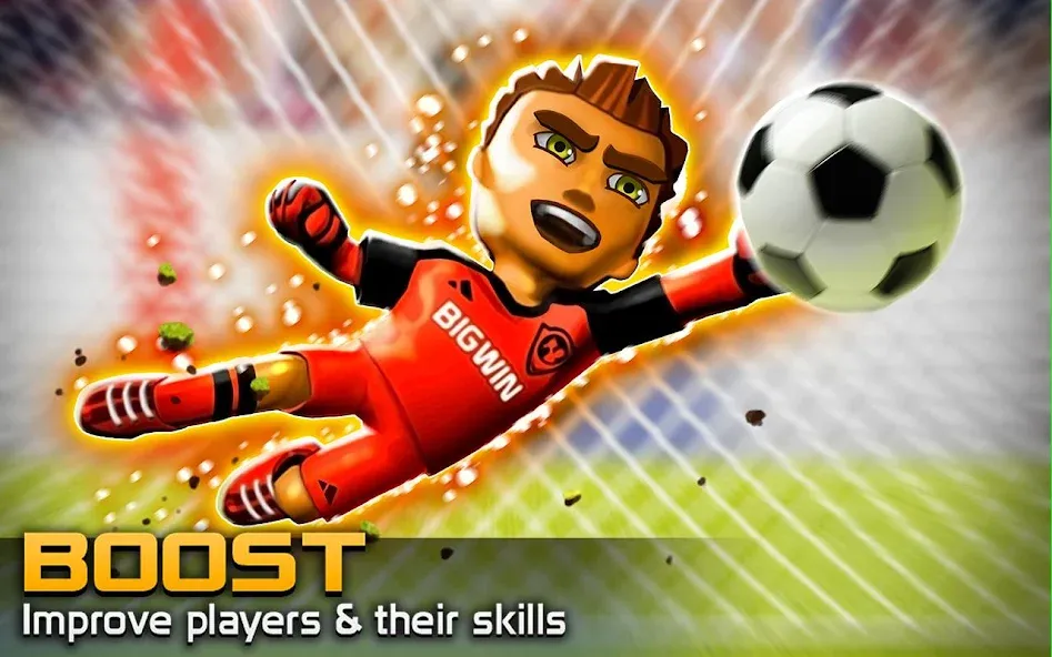 BIG WIN Soccer: World Football (БИГ ВИН Соккер)  [МОД Меню] Screenshot 5