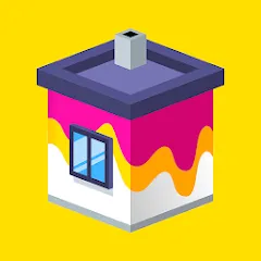 Скачать взломанную House Paint (Хаус Пейнт)  [МОД Меню] - полная версия apk на Андроид