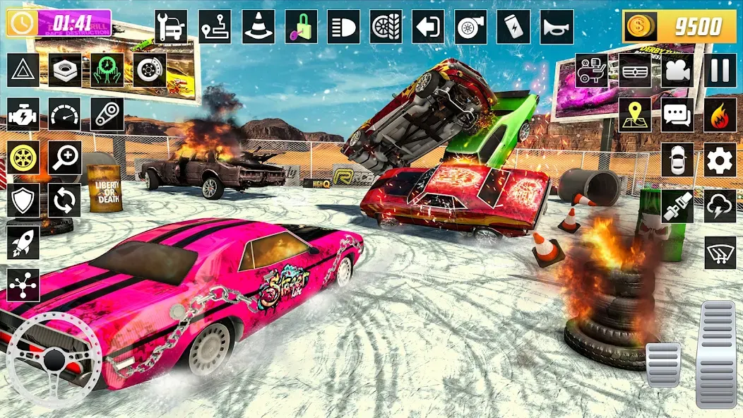 X Demolition Derby : Car Games  [МОД Mega Pack] Screenshot 4