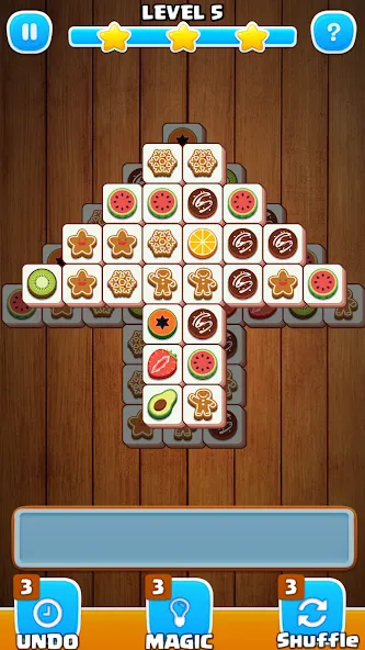 Tile Match Sweet -Triple Match  [МОД Много монет] Screenshot 2