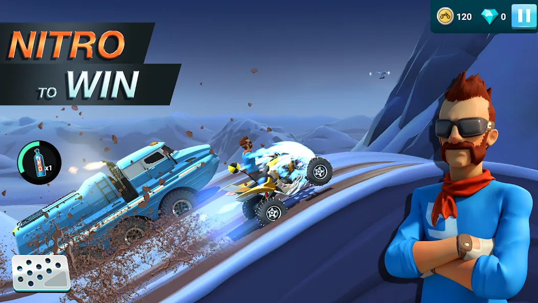 MMX Hill Dash 2 – Offroad Truc (ММХ Хилл Даш 2)  [МОД Mega Pack] Screenshot 3