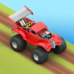 Скачать взлом MMX Hill Dash 2 – Offroad Truc (ММХ Хилл Даш 2)  [МОД Mega Pack] - стабильная версия apk на Андроид