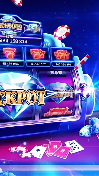 Huuuge Casino Slots Vegas 777 (Хьюдж Казино Слотс Вегас 777)  [МОД Mega Pack] Screenshot 2