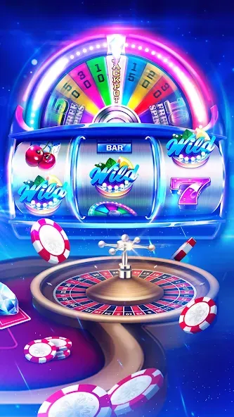 Huuuge Casino Slots Vegas 777 (Хьюдж Казино Слотс Вегас 777)  [МОД Mega Pack] Screenshot 3