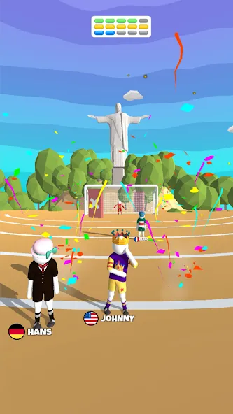 Goal Party - Soccer Freekick (Гоал Парти)  [МОД Unlocked] Screenshot 1