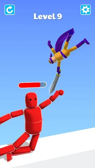 Ragdoll ninja: Imposter hero (Рагдолл Ниндзя)  [МОД Mega Pack] Screenshot 1