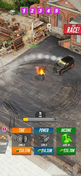 Drift 2 Drag (Дрифт 2 Дрэг)  [МОД Unlocked] Screenshot 4