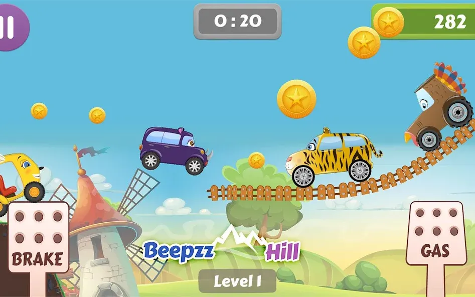 Car Racing game for toddlers  [МОД Unlimited Money] Screenshot 3