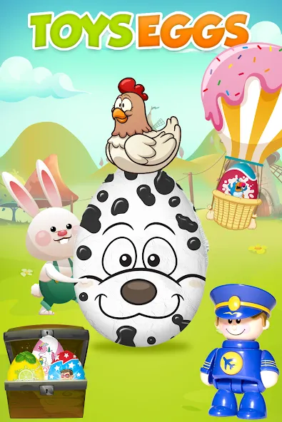 Surprise Eggs - Toddler games  [МОД Mega Pack] Screenshot 1