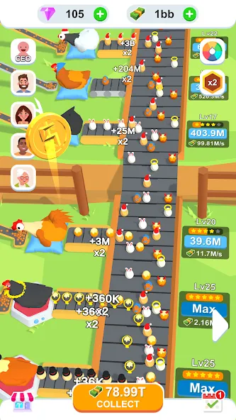 Idle Egg Factory  [МОД Unlocked] Screenshot 3