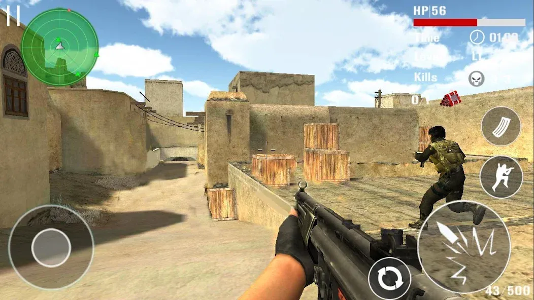 Gun Strike Shoot 3D  [МОД Mega Pack] Screenshot 3