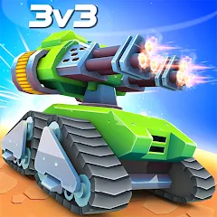 Скачать взломанную Tanks a Lot - 3v3 Battle Arena  [МОД Много монет] - стабильная версия apk на Андроид