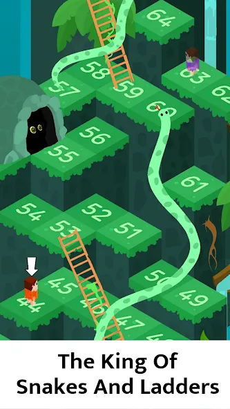 Snakes and Ladders Board Games  [МОД Unlimited Money] Screenshot 1