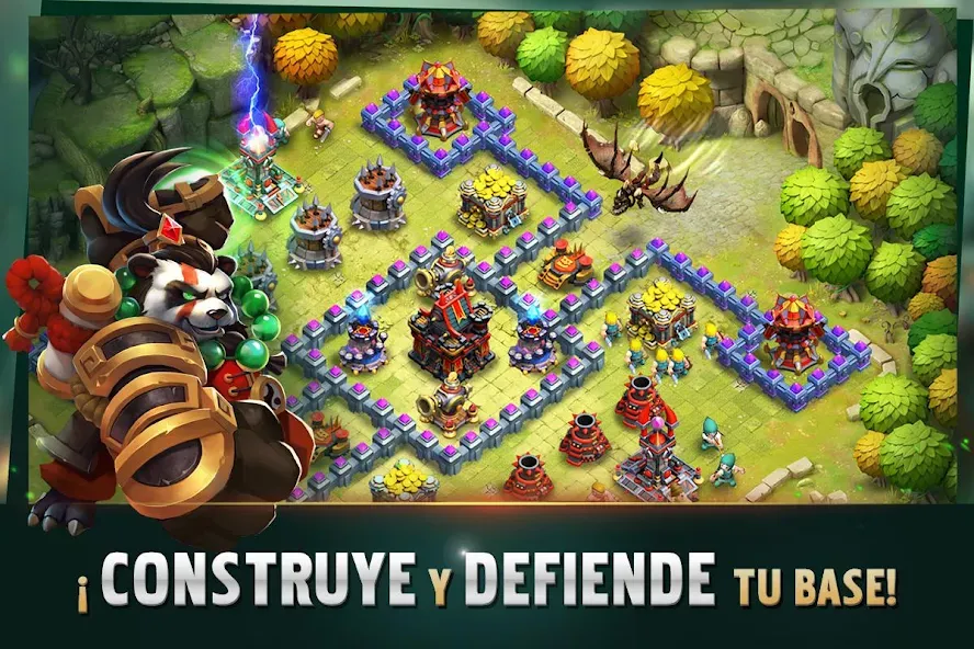 Clash of Lords 2: Español (Клэш оф Лордс 2)  [МОД Menu] Screenshot 1