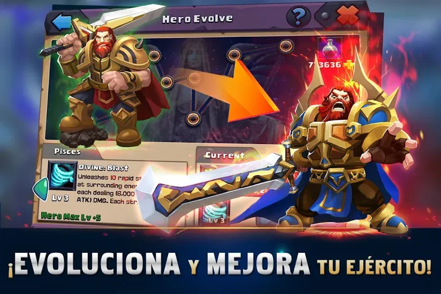 Clash of Lords 2: Español (Клэш оф Лордс 2)  [МОД Menu] Screenshot 3