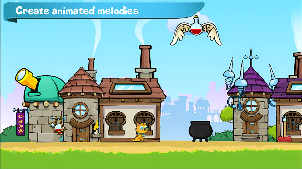 Cat Piano Meow - Sounds & Game  [МОД Menu] Screenshot 3