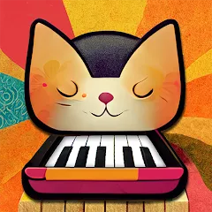 Взломанная Cat Piano Meow - Sounds & Game  [МОД Menu] - стабильная версия apk на Андроид