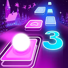 Взлом Dancing Sky 3 (Дэнсинг Скай 3)  [МОД Unlocked] - полная версия apk на Андроид