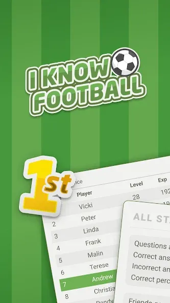 I Know Football (Ай Ноу Футбол)  [МОД Mega Pack] Screenshot 1