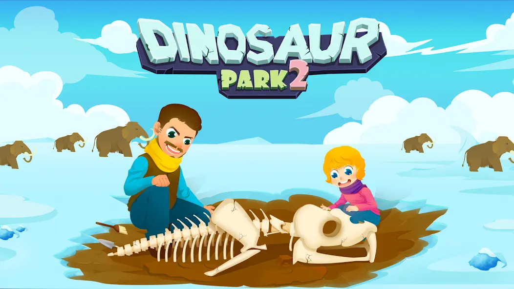 Dinosaur Park 2 - Kids Games  [МОД Много денег] Screenshot 1