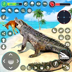 Взломанная Crocodile Games: Animal Games  [МОД Unlimited Money] - стабильная версия apk на Андроид