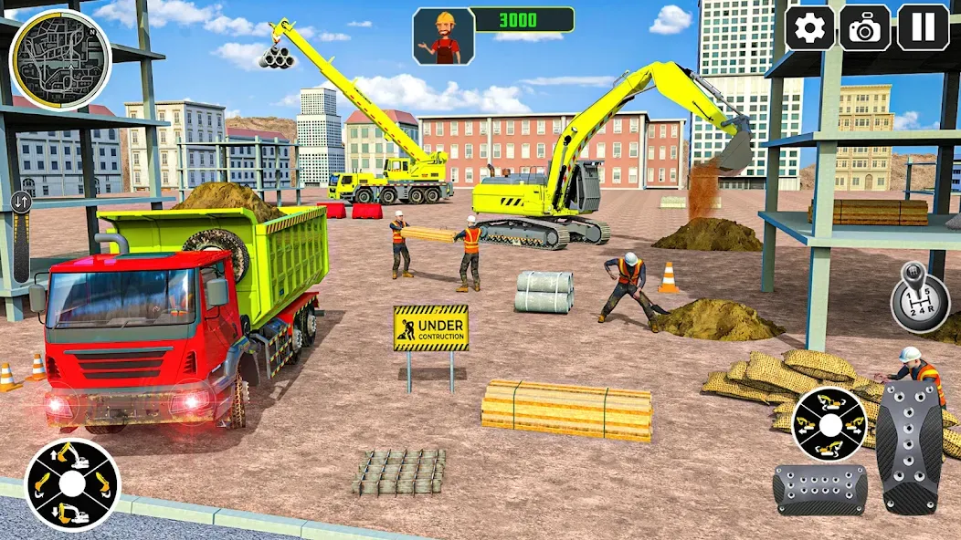 City Construction Simulator 3D  [МОД Все открыто] Screenshot 4