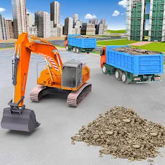 Скачать взломанную City Construction Simulator 3D  [МОД Все открыто] - последняя версия apk на Андроид