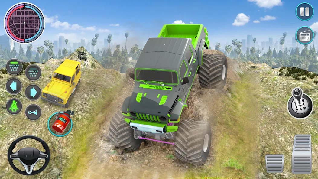 Monster Truck Off Road Racing  [МОД Unlimited Money] Screenshot 2