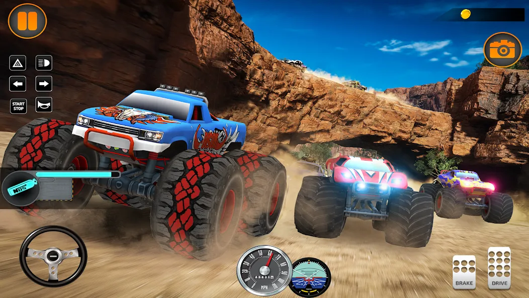 Monster Truck Off Road Racing  [МОД Unlimited Money] Screenshot 4