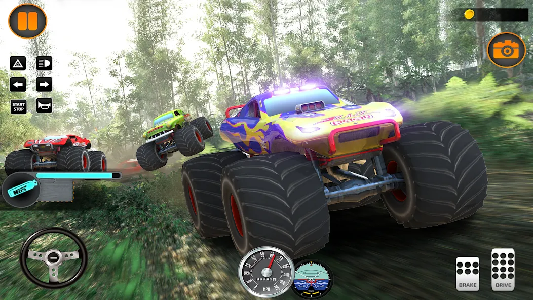 Monster Truck Off Road Racing  [МОД Unlimited Money] Screenshot 5