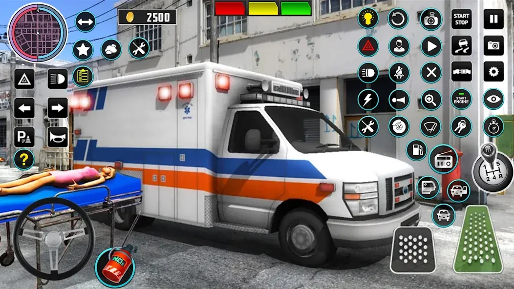 Heli Ambulance Simulator Game  [МОД Menu] Screenshot 3