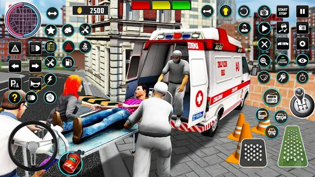 Heli Ambulance Simulator Game  [МОД Menu] Screenshot 5