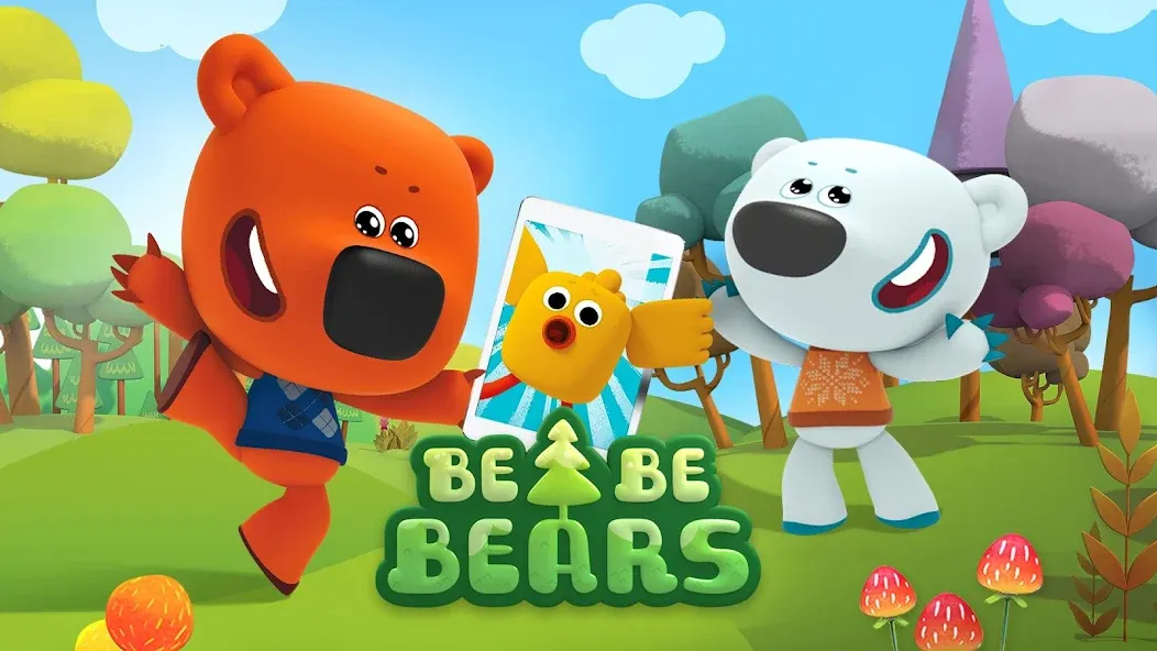 Be-be-bears: Adventures  [МОД Бесконечные монеты] Screenshot 1