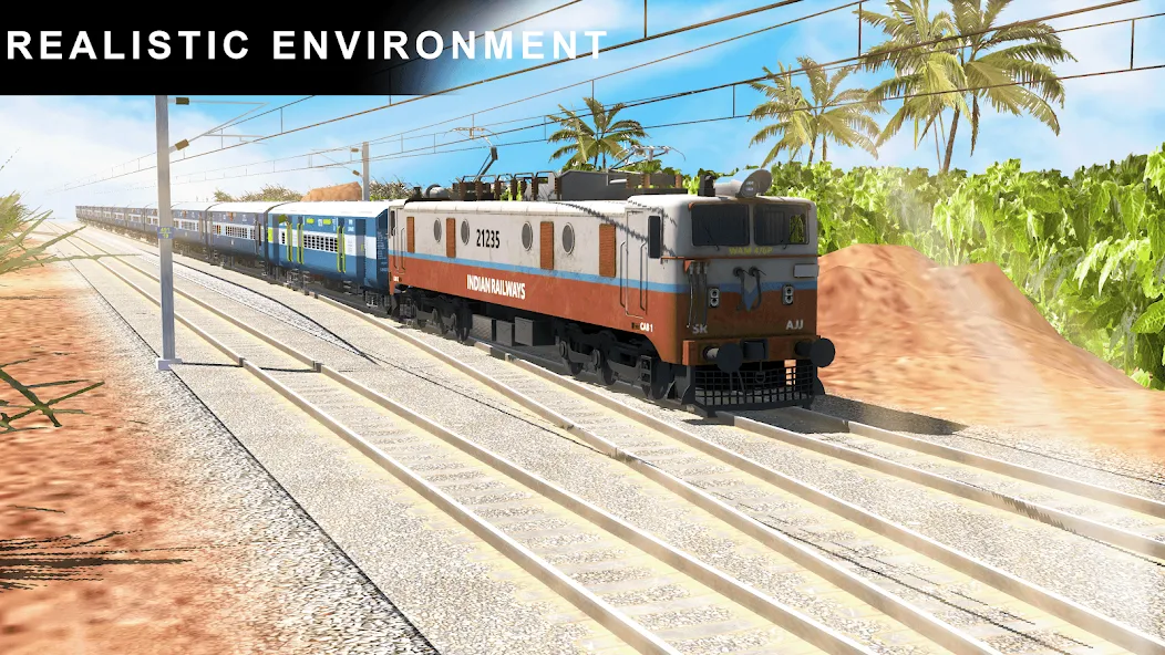 Indian Railway Train Simulator (Индийский Железнодорожный Поезд Симулятор)  [МОД Mega Pack] Screenshot 5