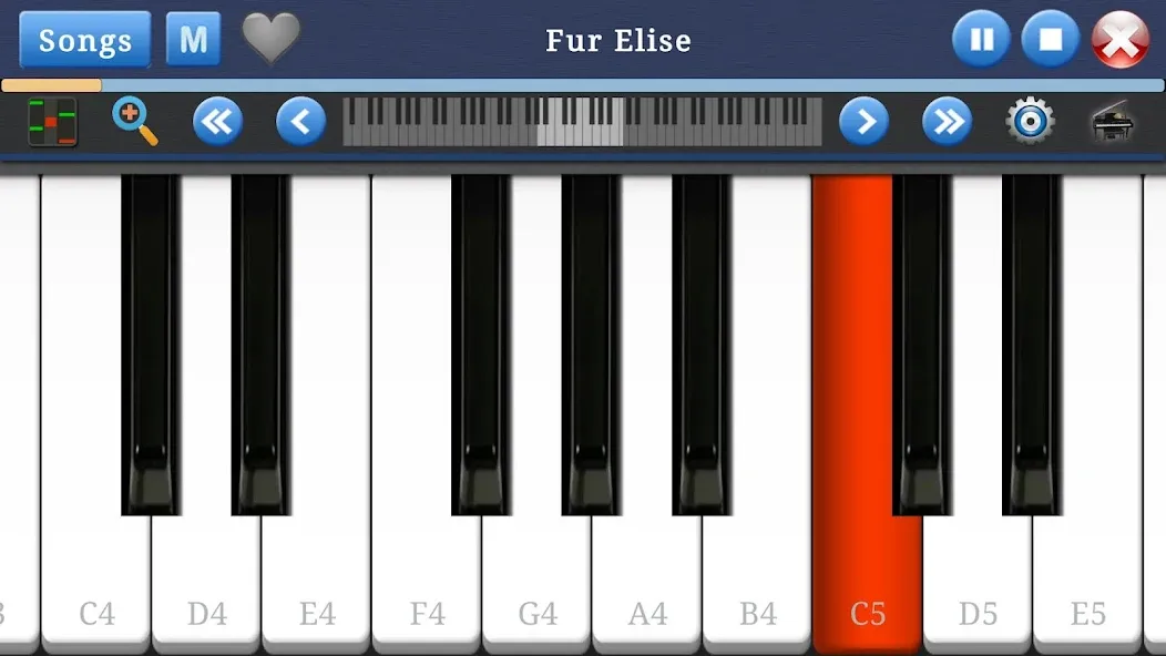 Piano Music & Songs  [МОД Unlimited Money] Screenshot 2