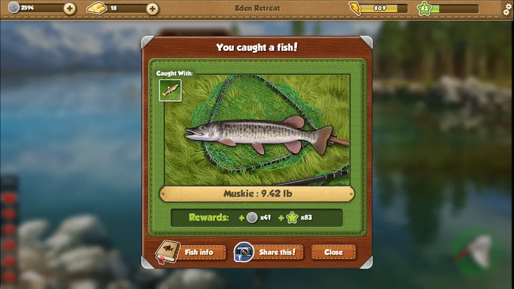 Fishing World (Фишинг Ворлд)  [МОД Меню] Screenshot 2