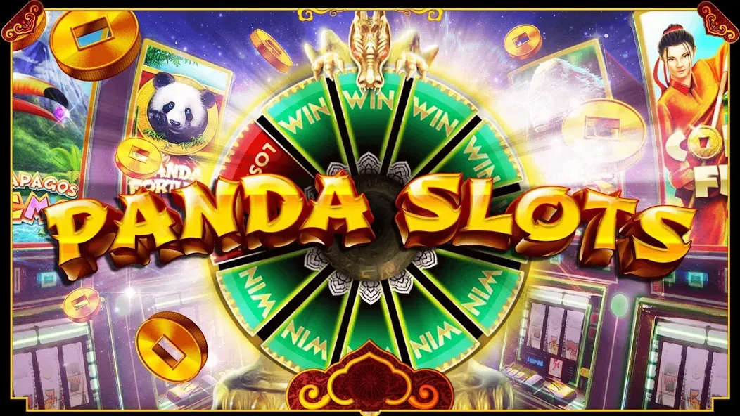 Panda Slots (Панда Слоты)  [МОД Много монет] Screenshot 1