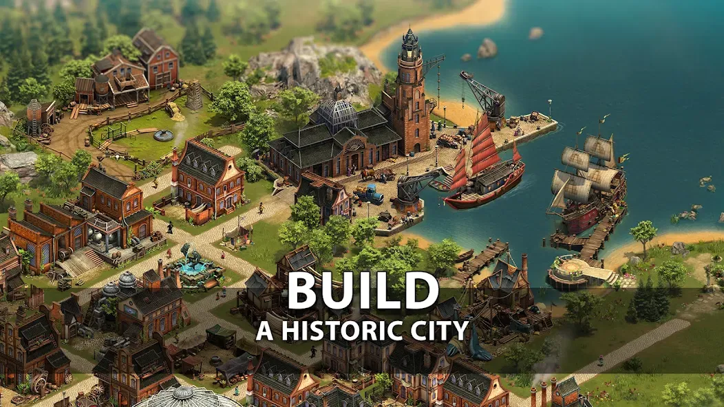 Forge of Empires: Build a City (Фордж оф Эмпайрс)  [МОД Бесконечные деньги] Screenshot 1