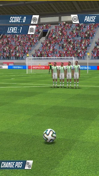 Strike Football Game FreeKick  [МОД Menu] Screenshot 3