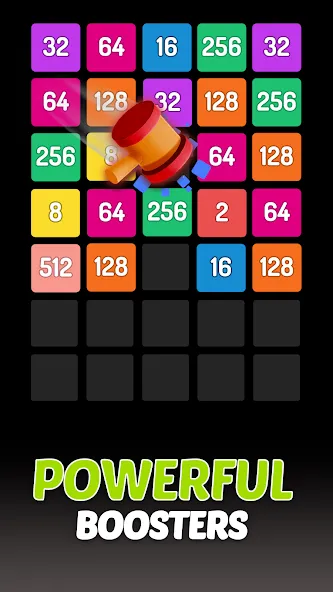 X2 Blocks - 2048 Number Game (Блоки)  [МОД Много денег] Screenshot 4