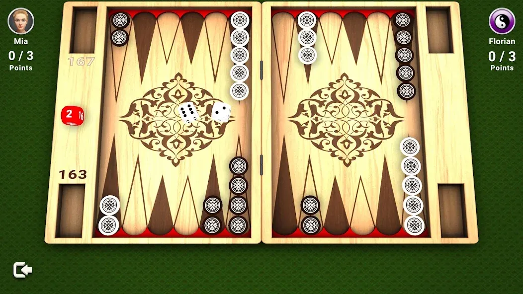 Backgammon -  Board Game  [МОД Unlimited Money] Screenshot 1