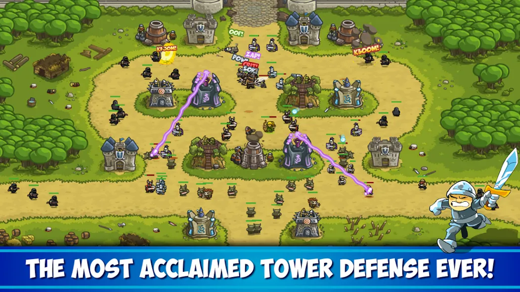 Kingdom Rush Tower Defense TD (Кингдом Раш)  [МОД Все открыто] Screenshot 1