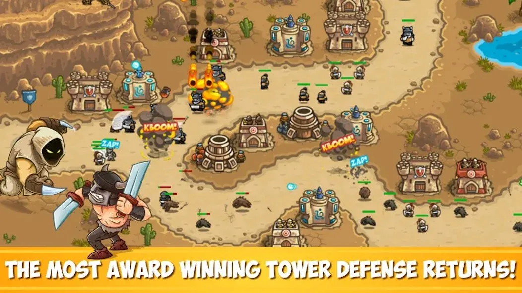 Kingdom Rush Frontiers TD (Кингдом Раш Фронтис ТД)  [МОД Unlocked] Screenshot 1