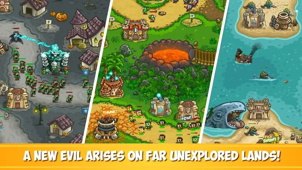 Kingdom Rush Frontiers TD (Кингдом Раш Фронтис ТД)  [МОД Unlocked] Screenshot 2